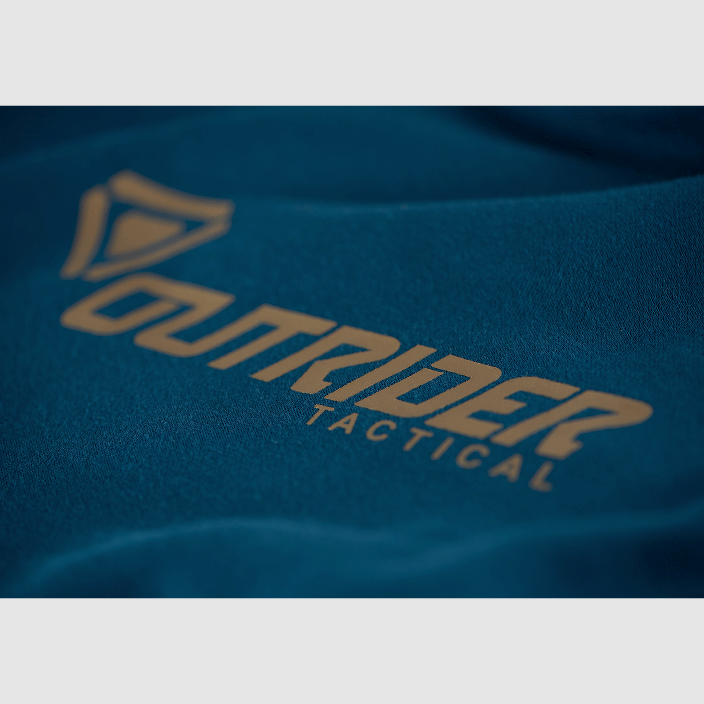 OUTRIDER TACTICAL LOGO HOODIE BLAU