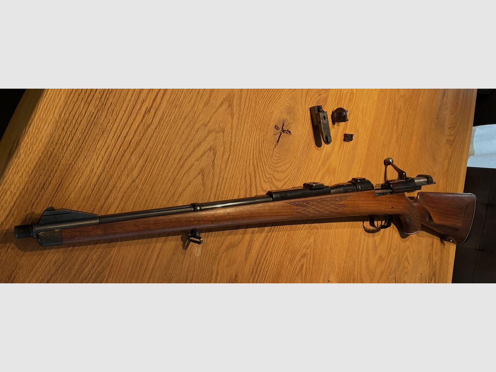 Mauser 66 Stutzen – 7x64; Muzzle thread; Direct trigger
