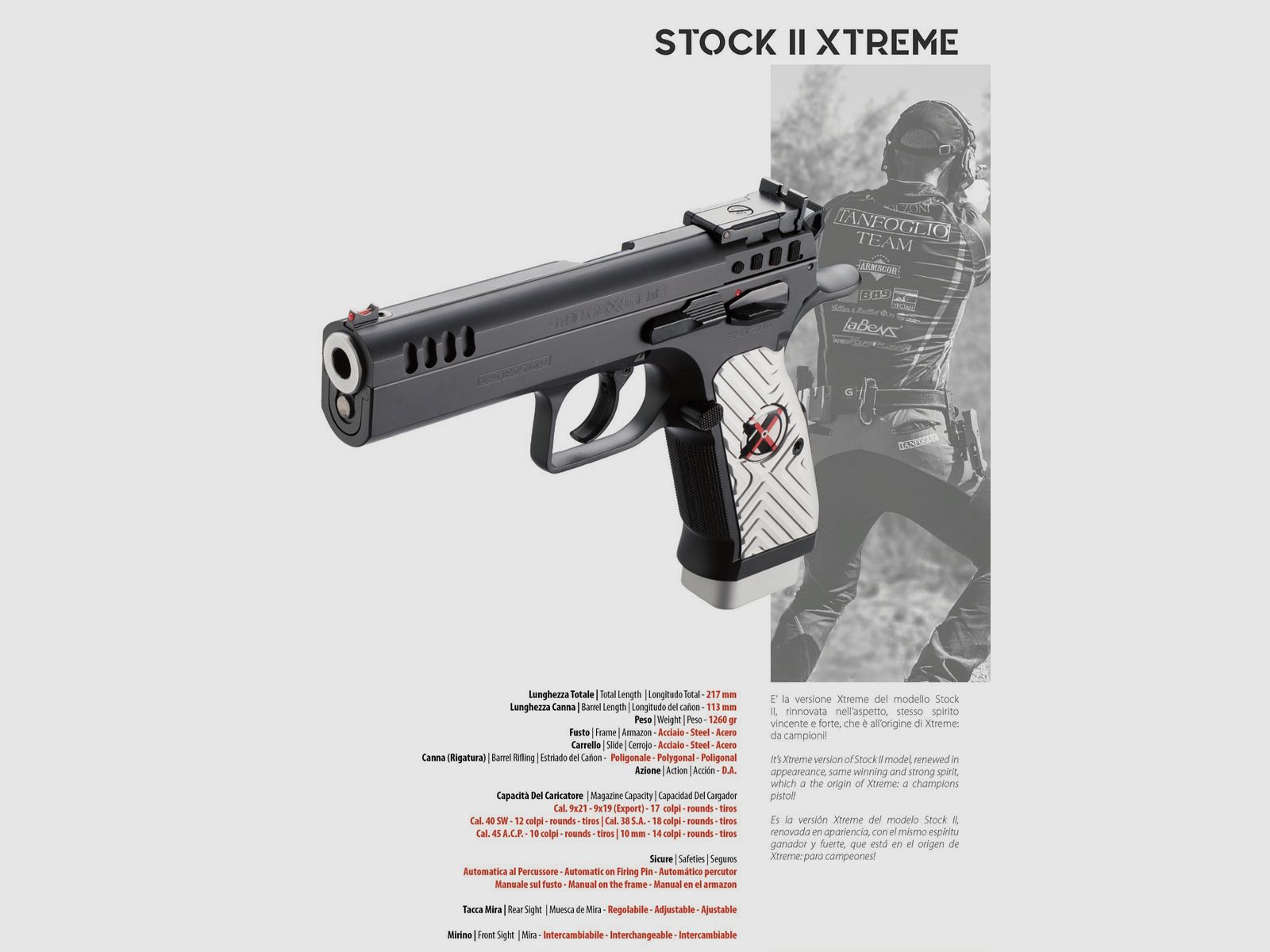 TANFOGLIO / PISTOOL / ALLE MODELLEN, afbeelding 8 van 29