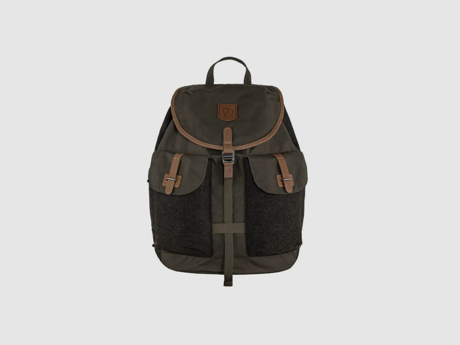 FJÄLLRÄVEN Värmland Rucksack Dark Olive- Brown