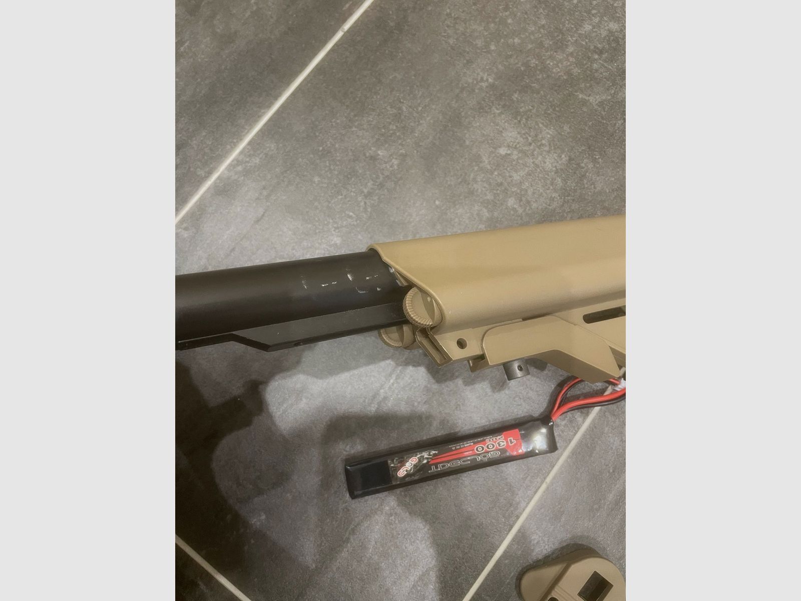 Airsoft - Gewehr - G&G CM16 Raider DST -Desert - ab 14, unter 0,5 Joule