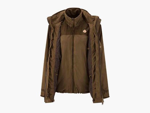 ShooterKing Forest chaqueta para hombre con forro polar interior extraíble