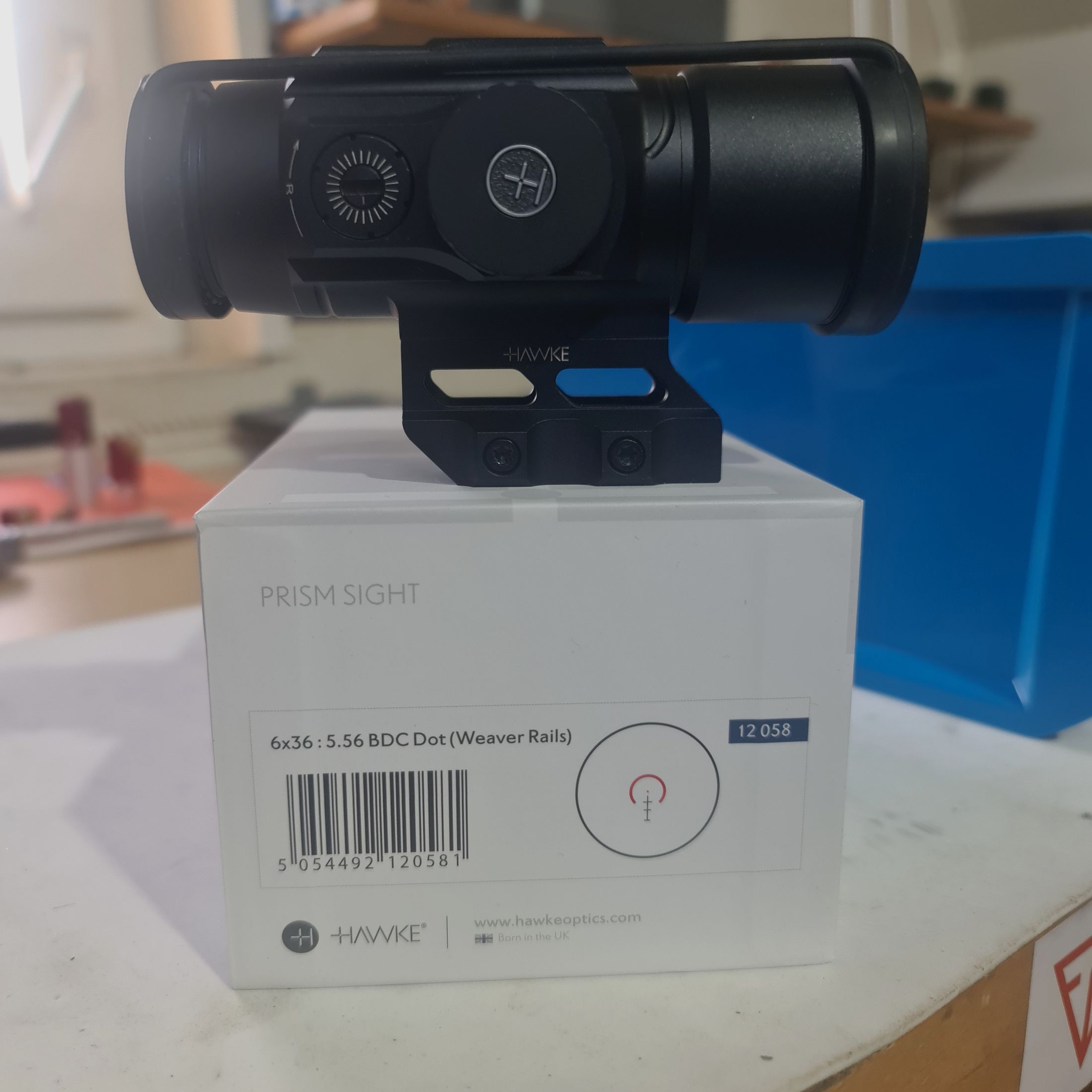 HAWKE PRISM SIGHT 6X36: 5,56 BDC DOT, Bild 1 von 3