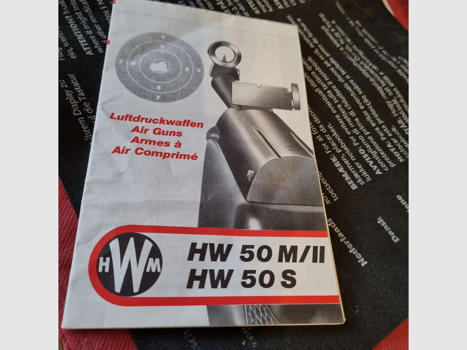 HW 50 4,5 mm, mit Schalldämpfer und ZF Hubertus 4x20