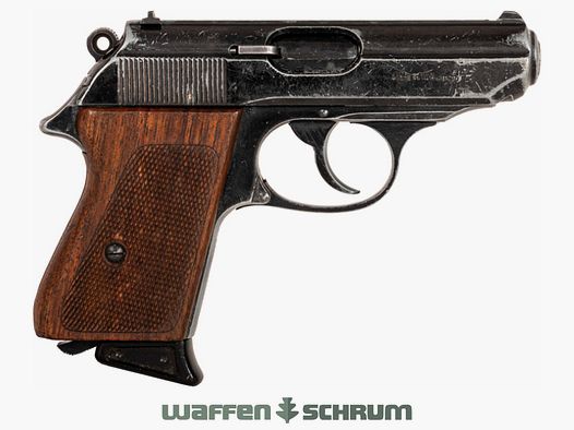 Erma EP752 .22lr, poignées en bois avec quadrillage LL: 85 mm