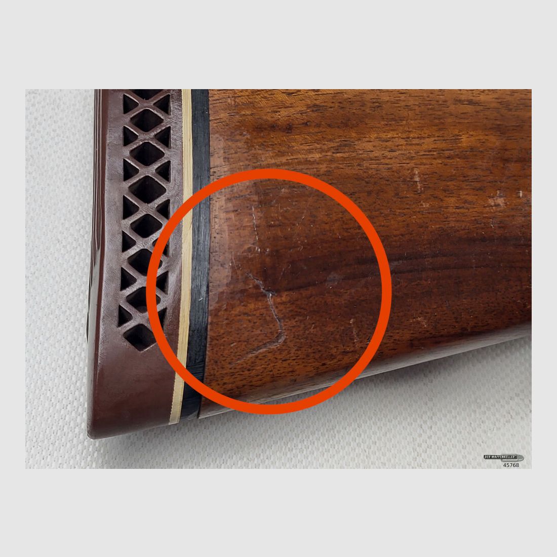Heym double-barreled rifle