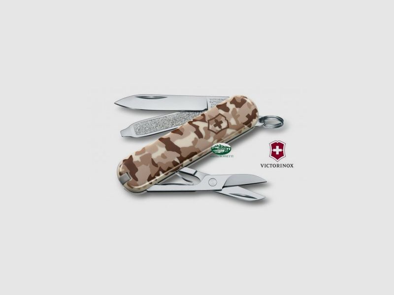 VICTORINOX Multifunktionsmesser Classic Desert Mimetico