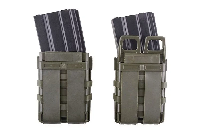 PRIMAL GEAR Open III (M) double magazine pouch for 5.56 magazines – olive, image 17 of 28