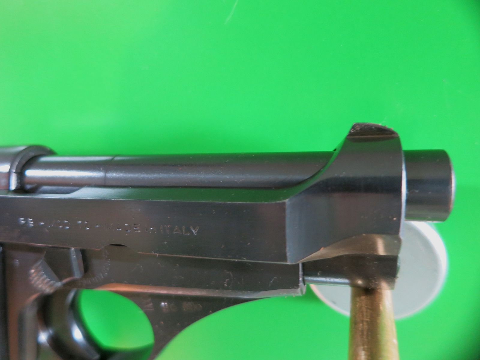 Halbautomatische  Beretta Modell 70,  7,65 mm Br. + Holster      #10