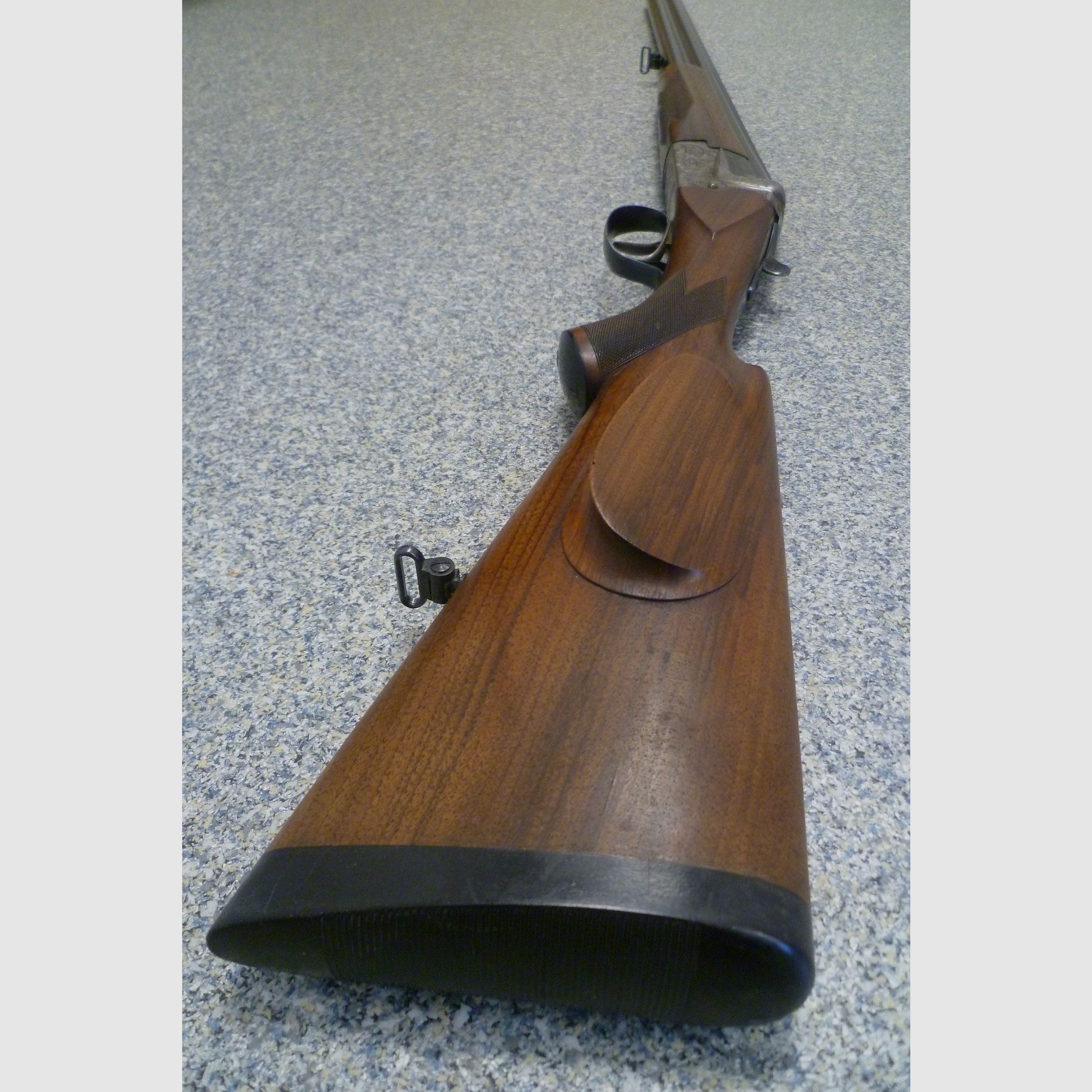 Fusil à deux canons superposés Merkel Suhl 16/70