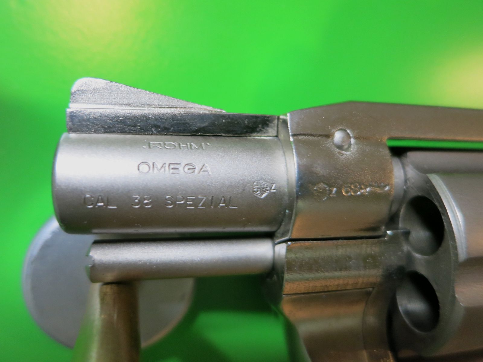 RÖHM, Mod. RG 38S Dwutonowy nikiel, .38 Spec.   #51-