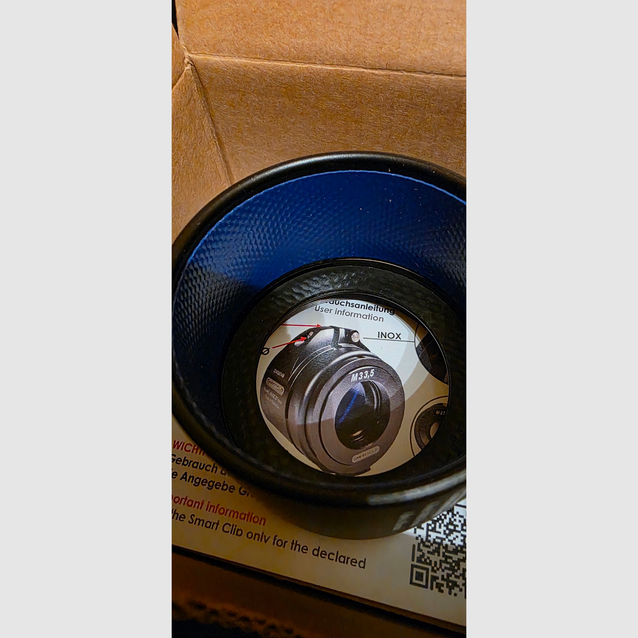 SMARTCLIP AS Adattatore 58mm