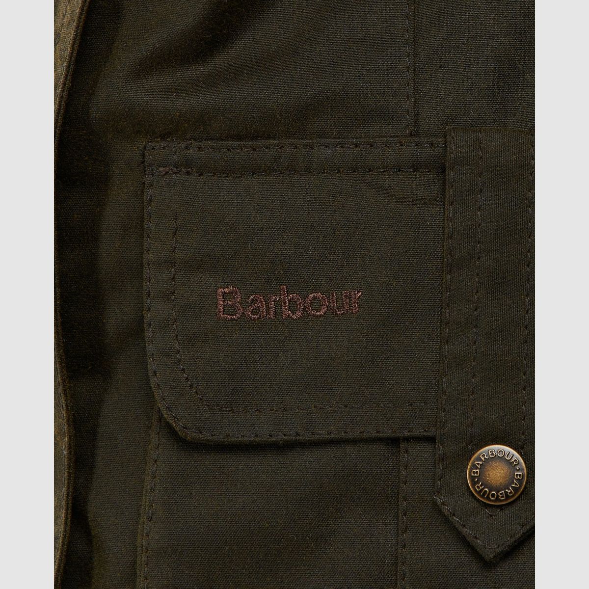 BARBOUR Wachsjacke Winter Defence Oliv