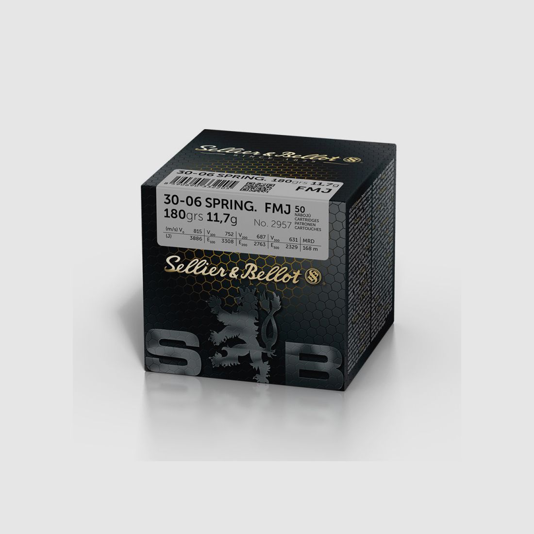 MUNITION PATRONEN SELLIER & BELLOT 30-06 VERSAND X50, Bild 1 von 2