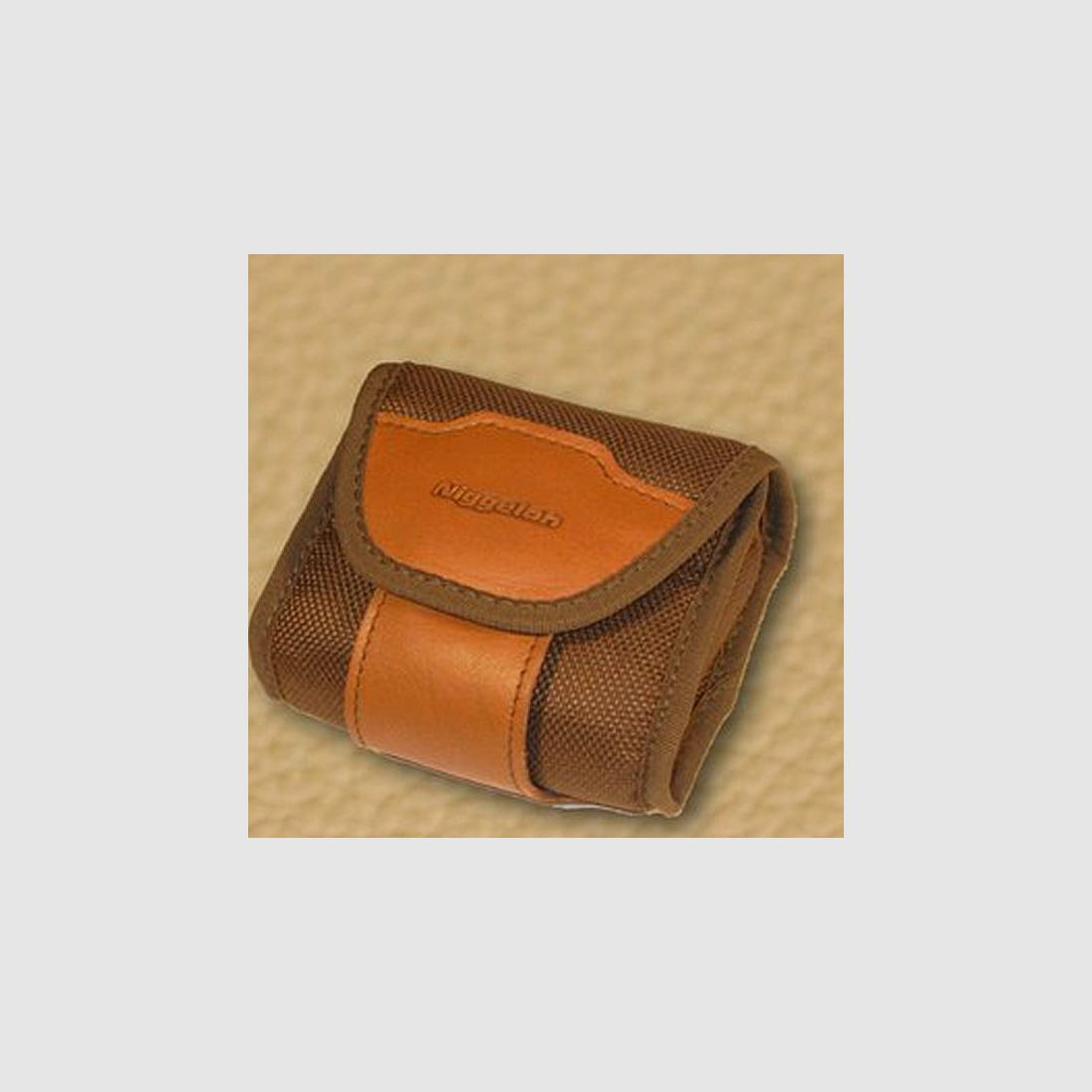 NIGGELOH Patronenetui DAS Etui f. 12 Kugelpatronen oliv  Cordura