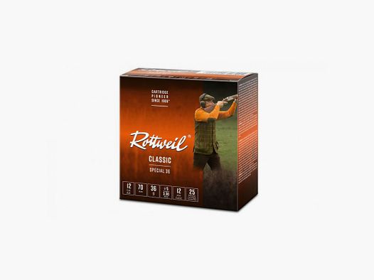 ROTTWEIL 12/70 36 G 3,0 MM SPECIAL 36 25 STK