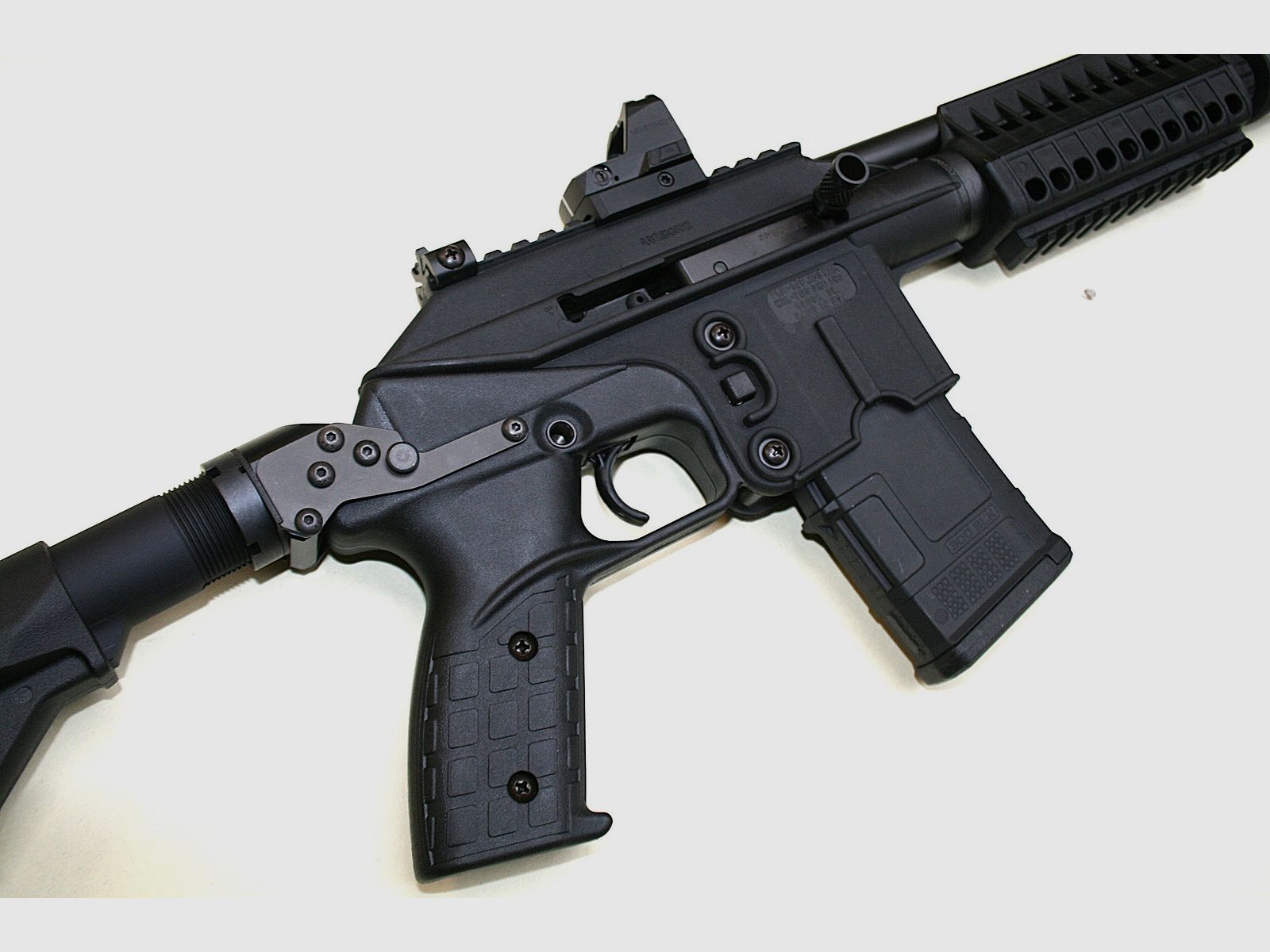 Pack Repetierbüchse KEL-TEC PLR-16 / .223Rem. + PMAG 20 + Schaft MAGPUL MOE + Schalldämpfer SAI M80K + Rotpunktvisier SIGHTMARK Minishot M1 V2, Bild 4 von 7