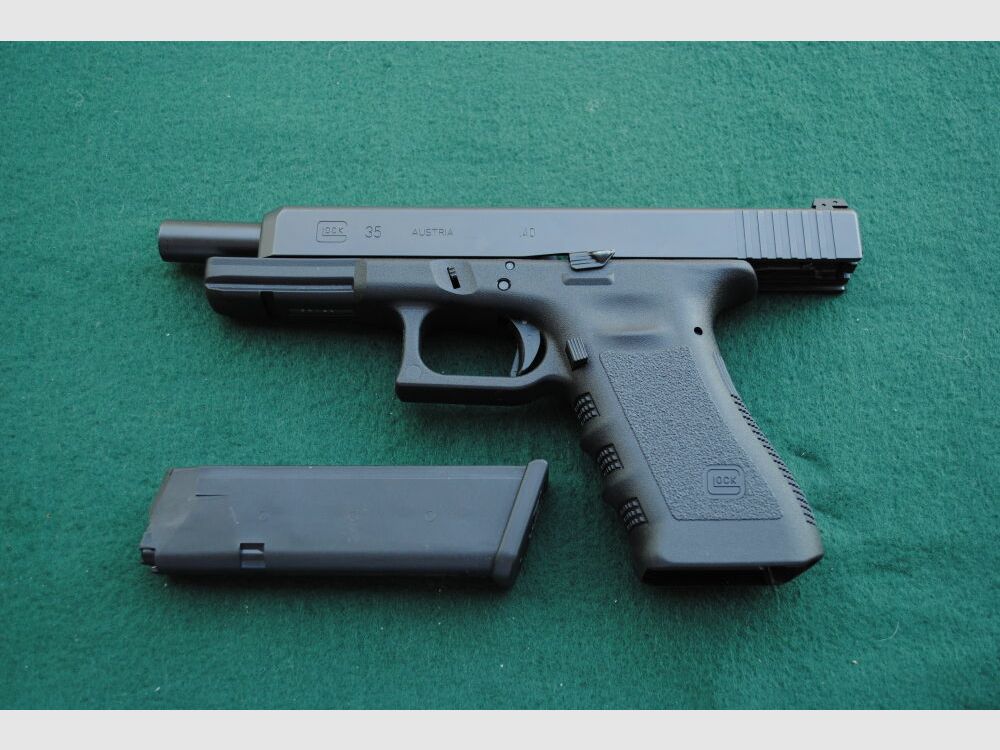 Glock 35, Gen. 4, Original Koffer mit allem Zubehör