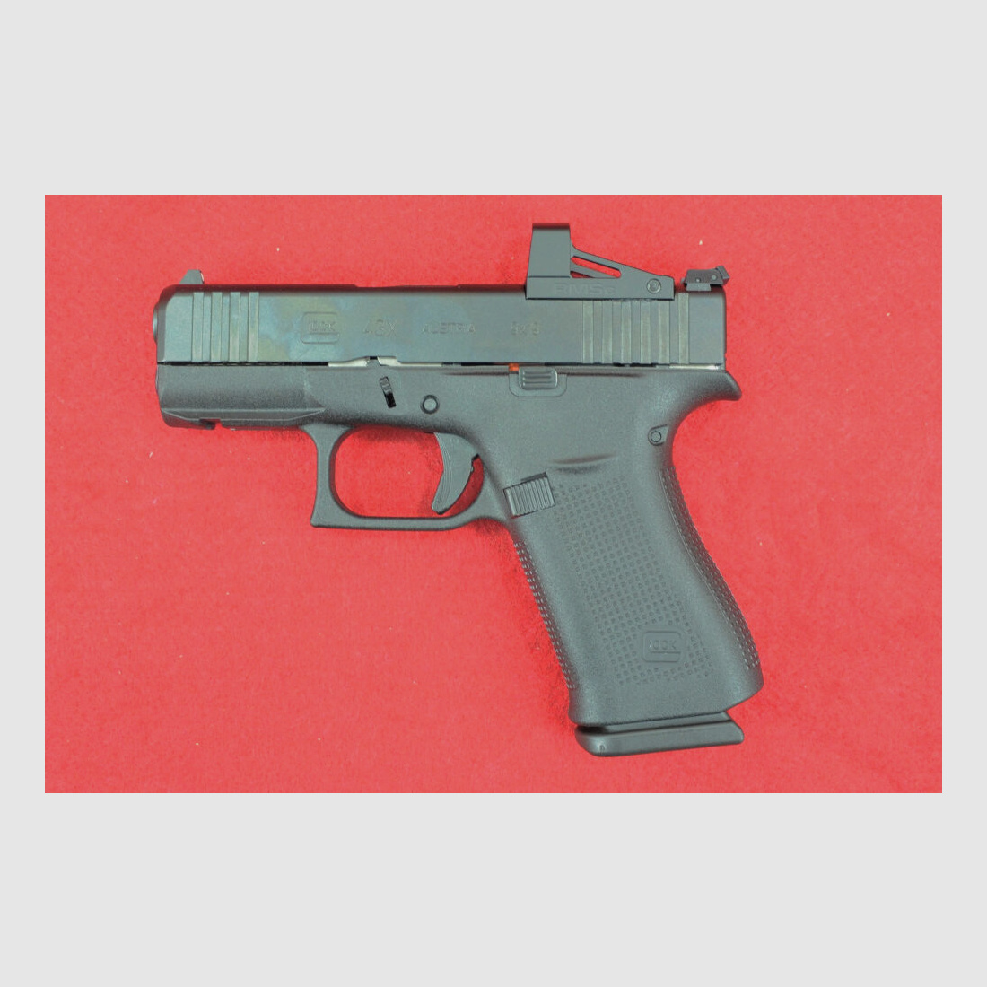 Glock 43x Inkl. RMS Shield Sight