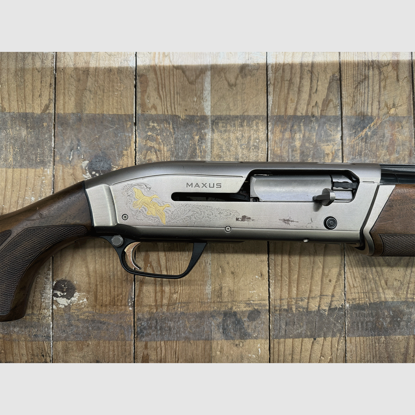GEBRUIKT – SEMIAUTOMATISCH GEWEER – BROWNING MOD. MAXUS kal. 12, afbeelding 5 van 7