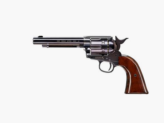 Colt SAA .45-5.5", Diabolo blu