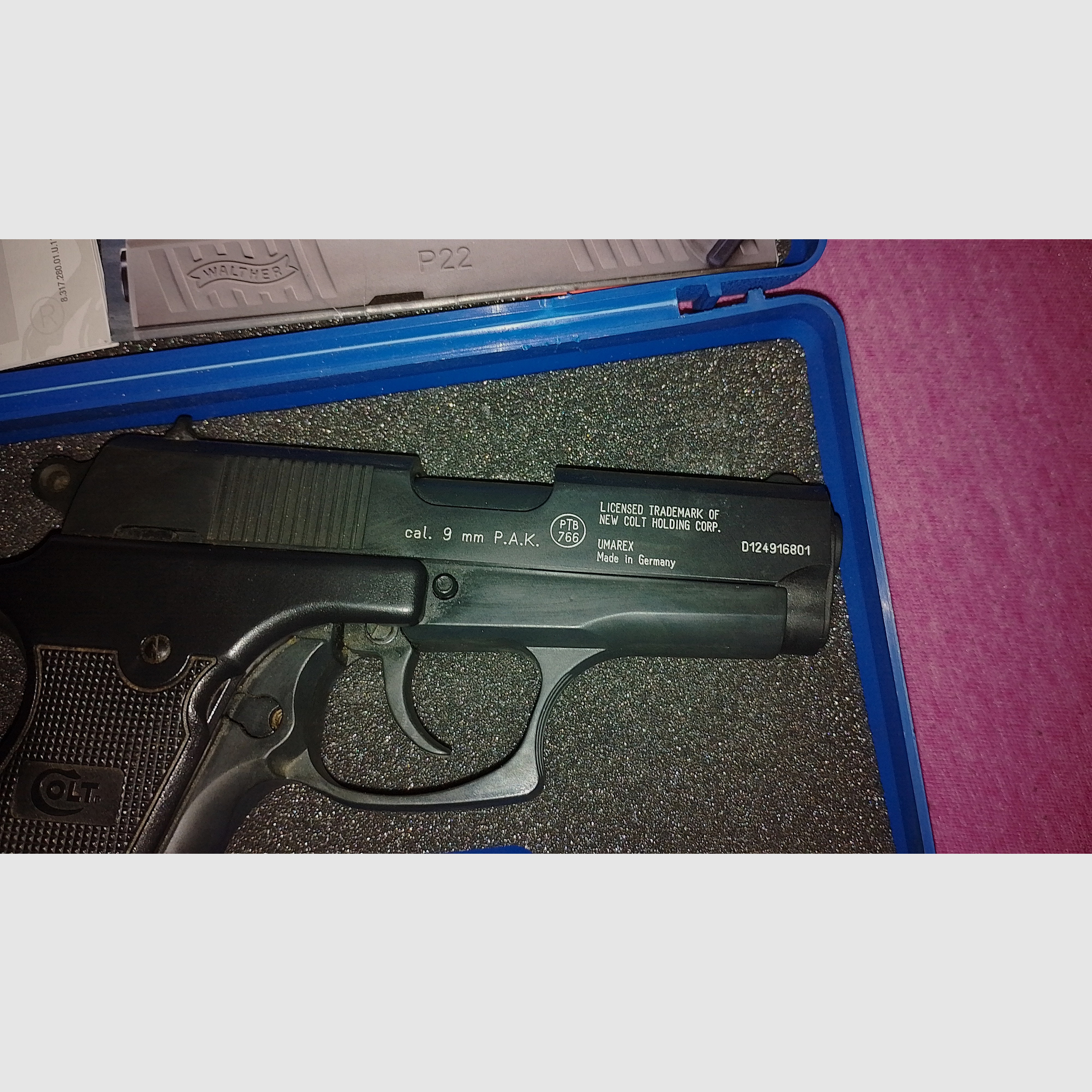 Umarex Colt Double Eagle Combat Commander inkl. Pfefferpatronen 