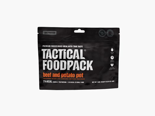 Tactical Foodpack Main Course BIG Beef Stew with Potatoes