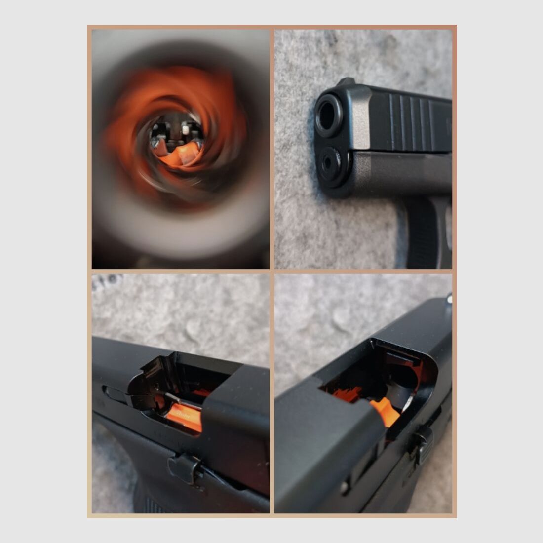 Glock Mod. 26 Gen.5 mit Custom Griffstück neuwertig!