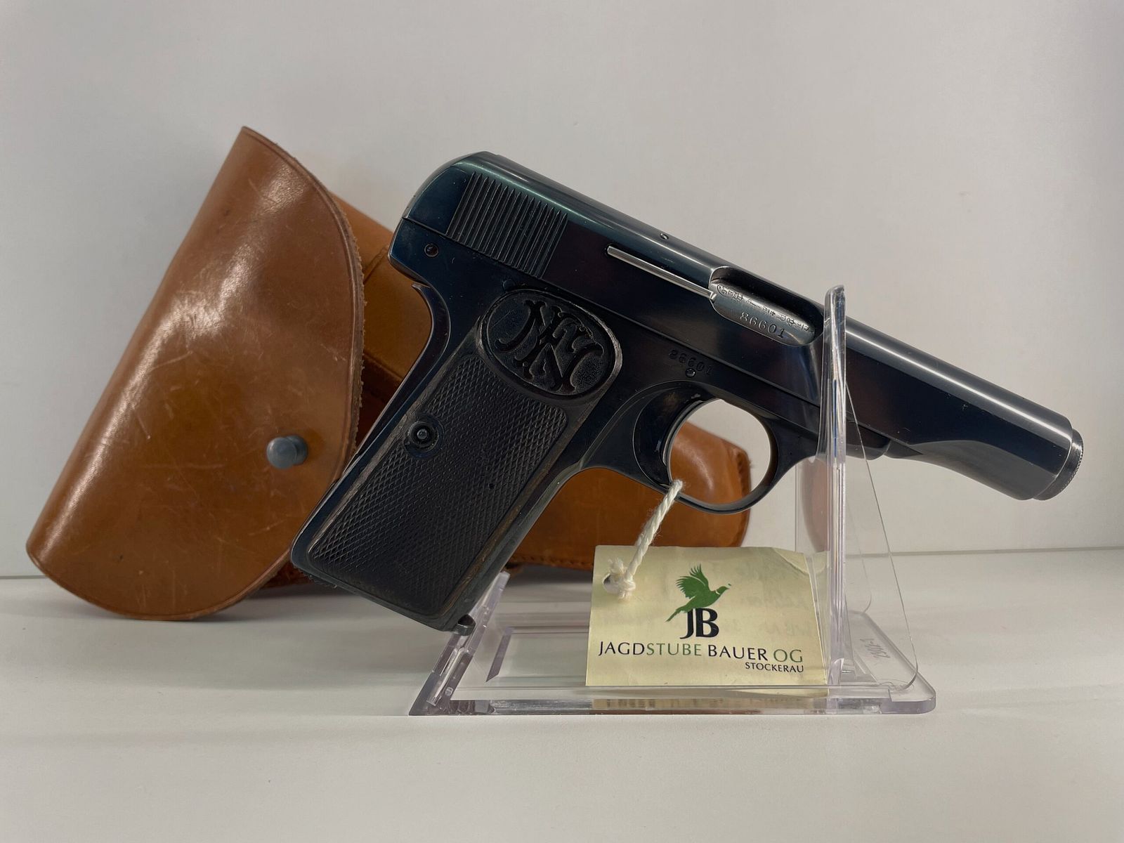 Pistole FN, Kal. 7,65 Browning mit Holster, Bild 2 von 3