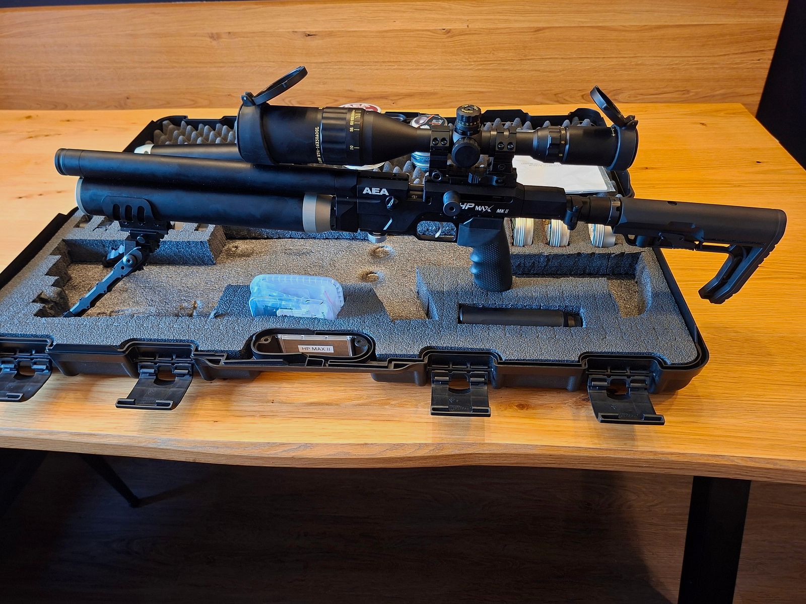 AEA HP Max Mk2 incluso molti accessori. 9mm