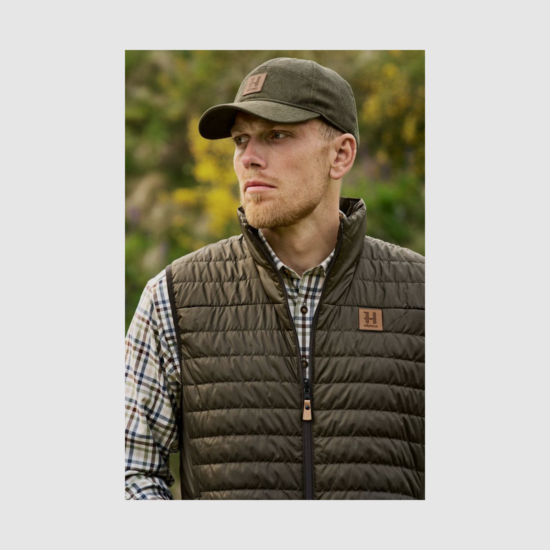 Härkila Kalix HSP Waistcoat Willow green/Shadow brown, billede 3 af 14