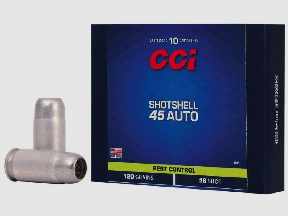 CCI Shotshell 120grs Nr9 10St .45Auto