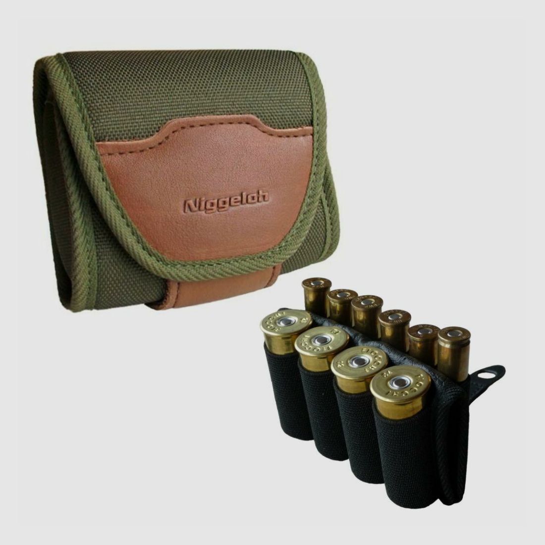 Estuche para balas con inserciones Niggeloh All-In-One-Case Cordura 6 balas y 4 cartuchos, imagen 1 de 3