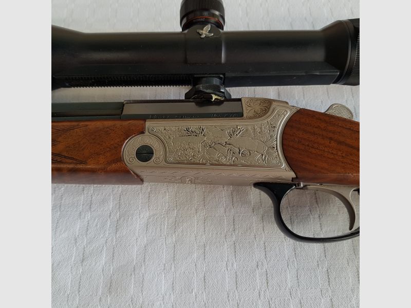 Blaser Kipplaufbüchse Mod. K770 Kal. 30R Blaser Zielfernohr Swarovski 3-12x50 Abs. 4 mit Leuchtpunkt