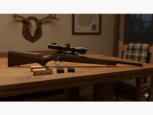CZ 457 Varmint w .22 WMR, z UTC 4-16x44 Accushot, szyna Picatinny CZ
