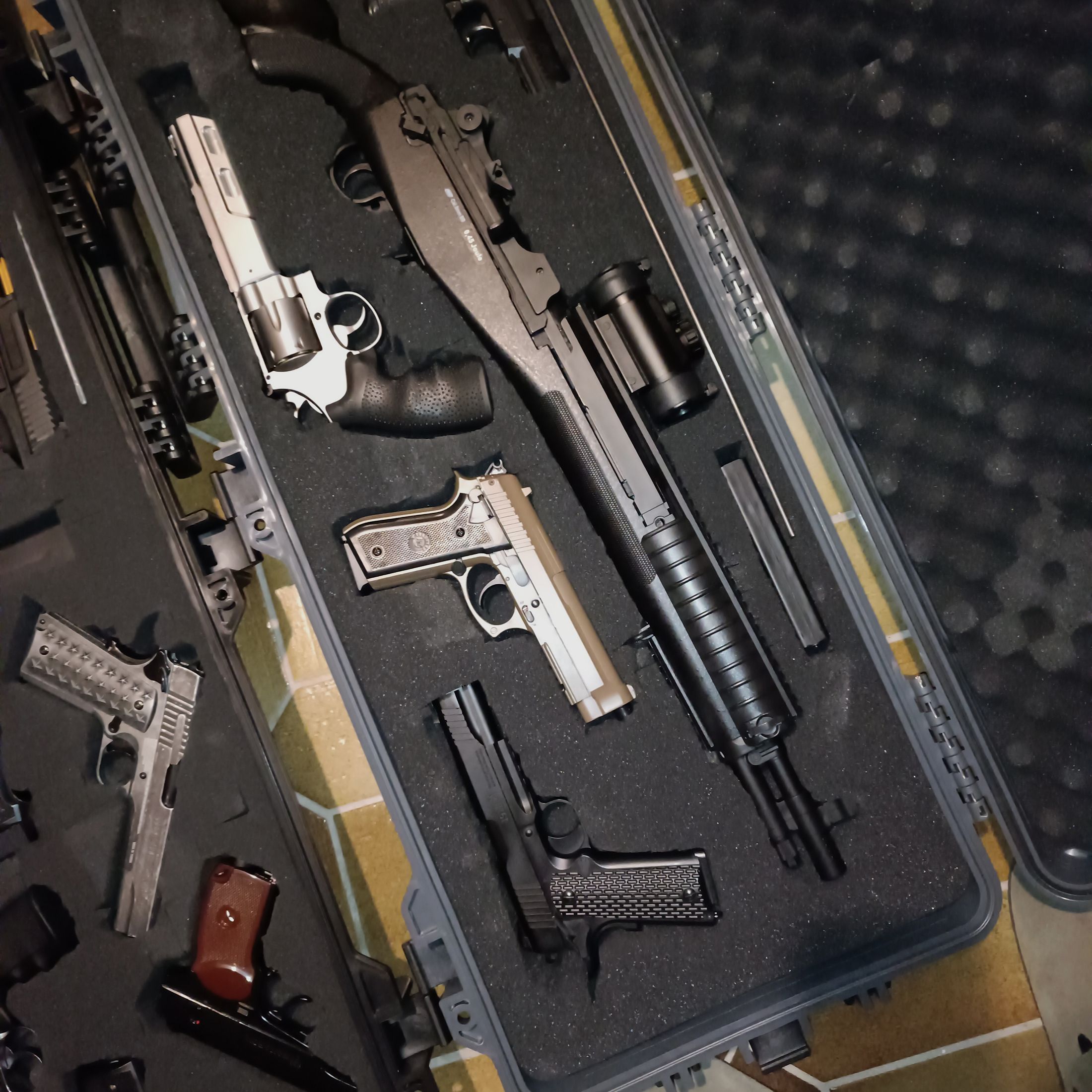 Collezione CO2 Airsoft inclusa valigetta di alta qualità, immagine 5 di 5