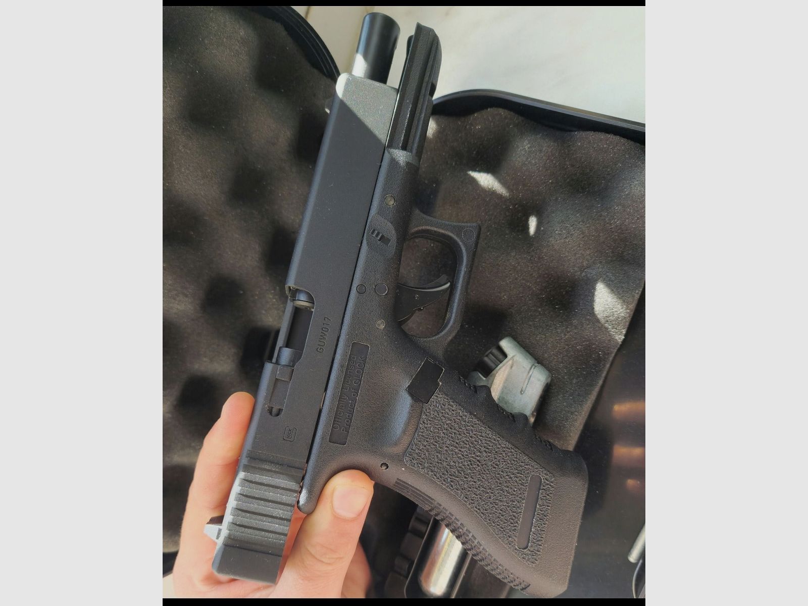 Glock 17 Co2 4.5mm cal. Diabolos/Steel BBs