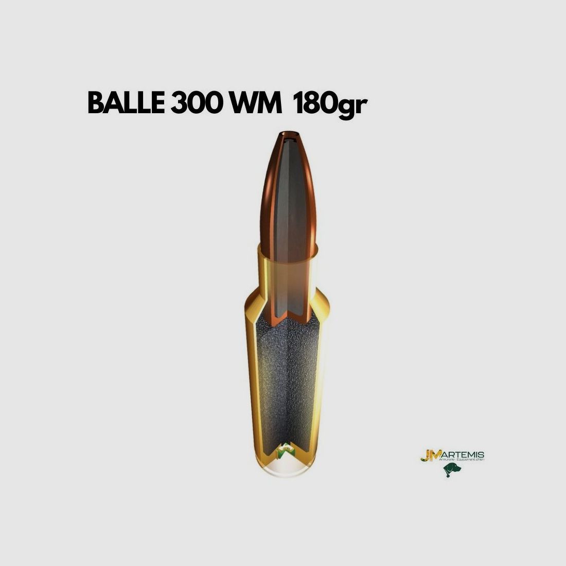 Winchester 300 WM Power max 180GR, Bild 3 von 3