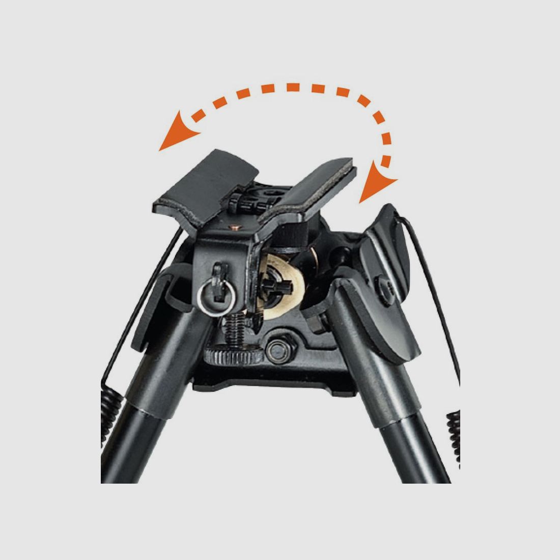 Bipod Champion Pivot Traverse 6″-9″, Bild 3 von 5