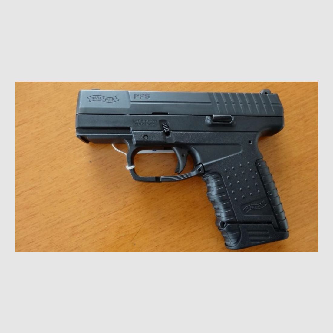 Walther Gebruikte: SL-Pistool Walther PPS 9 mm x 19 PPS 9 mm x 19