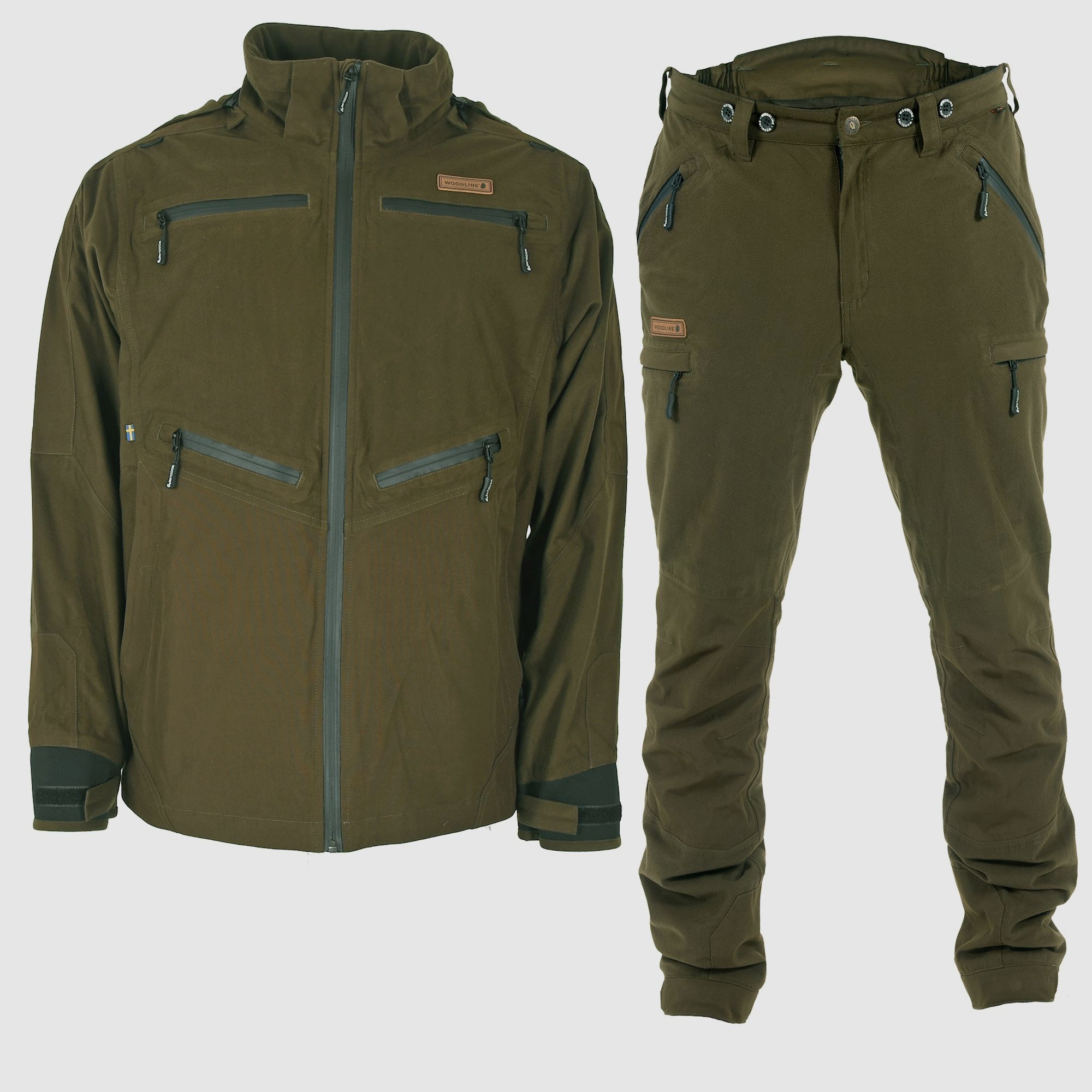 Woodline Jagdanzug Stone Herren