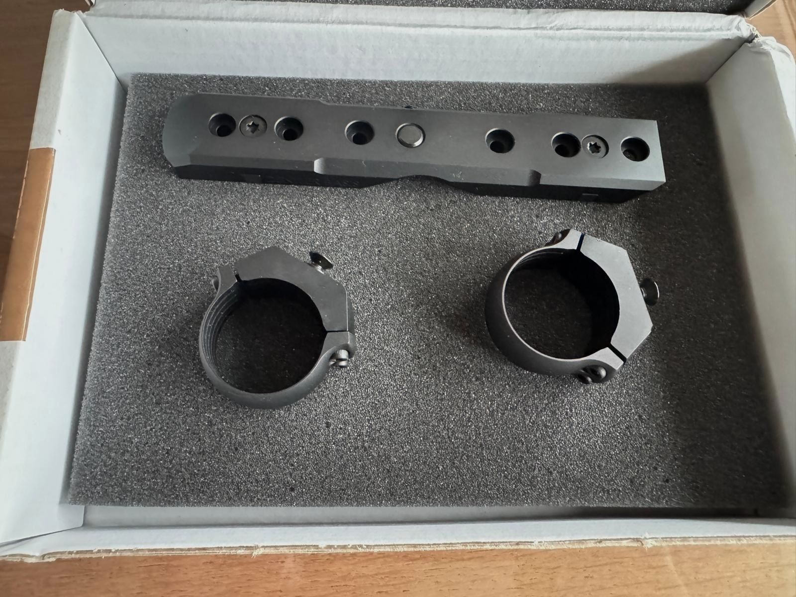 Nueva base de montaje Dentler con anillos de 30 mm (altura de construcción 6,5 mm)