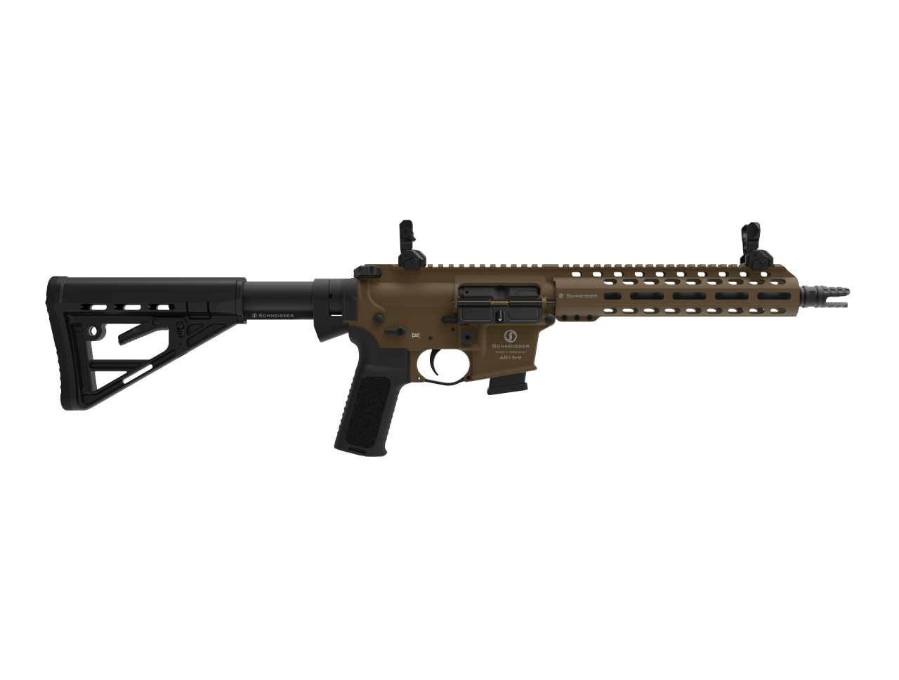 Schmeisser – Halbautomat / AR15-9 S4F / Bronze / 10.5 / 9mm Para