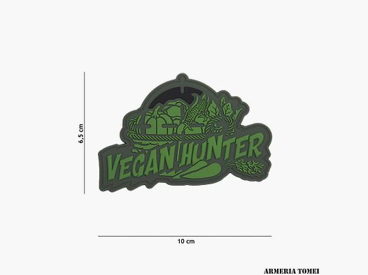 PATCH – 3D PVC VEGAN HUNTER GREEN #8081