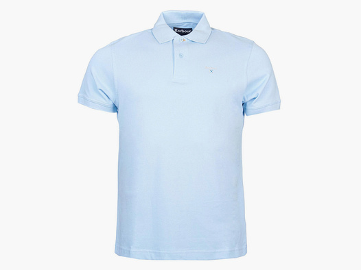 BARBOUR Sports Polo Sky Blue