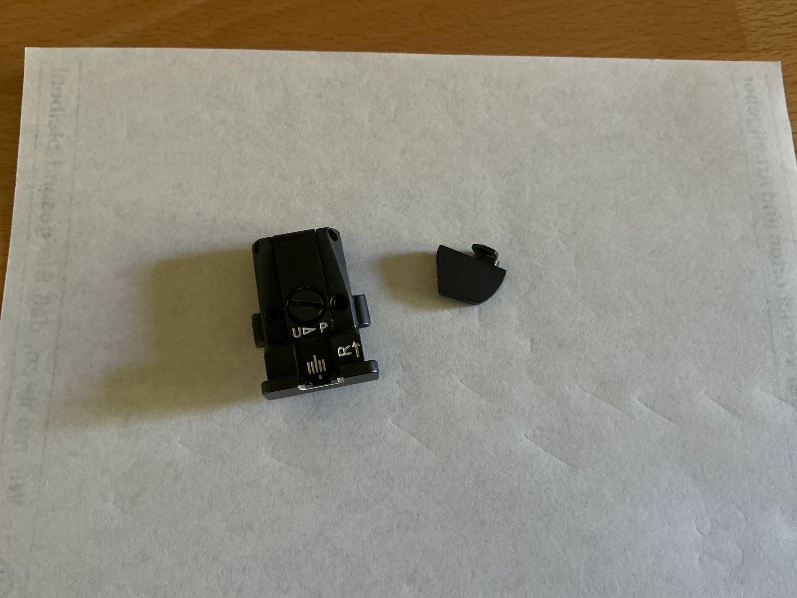LPA mirino per pistole del marchio Glock e Walther PDP