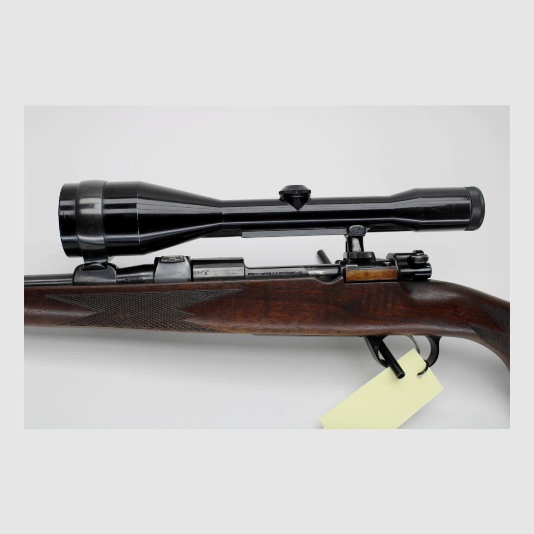 Rep. rifle Mauser 98 hunting conversion with Zeiss Diatal 8x56 and stock shortening 9.3x62