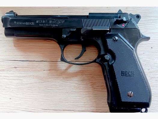 Reck Miami 92F blank pistol in caliber 9 mm P.A.K. (PTB 610)