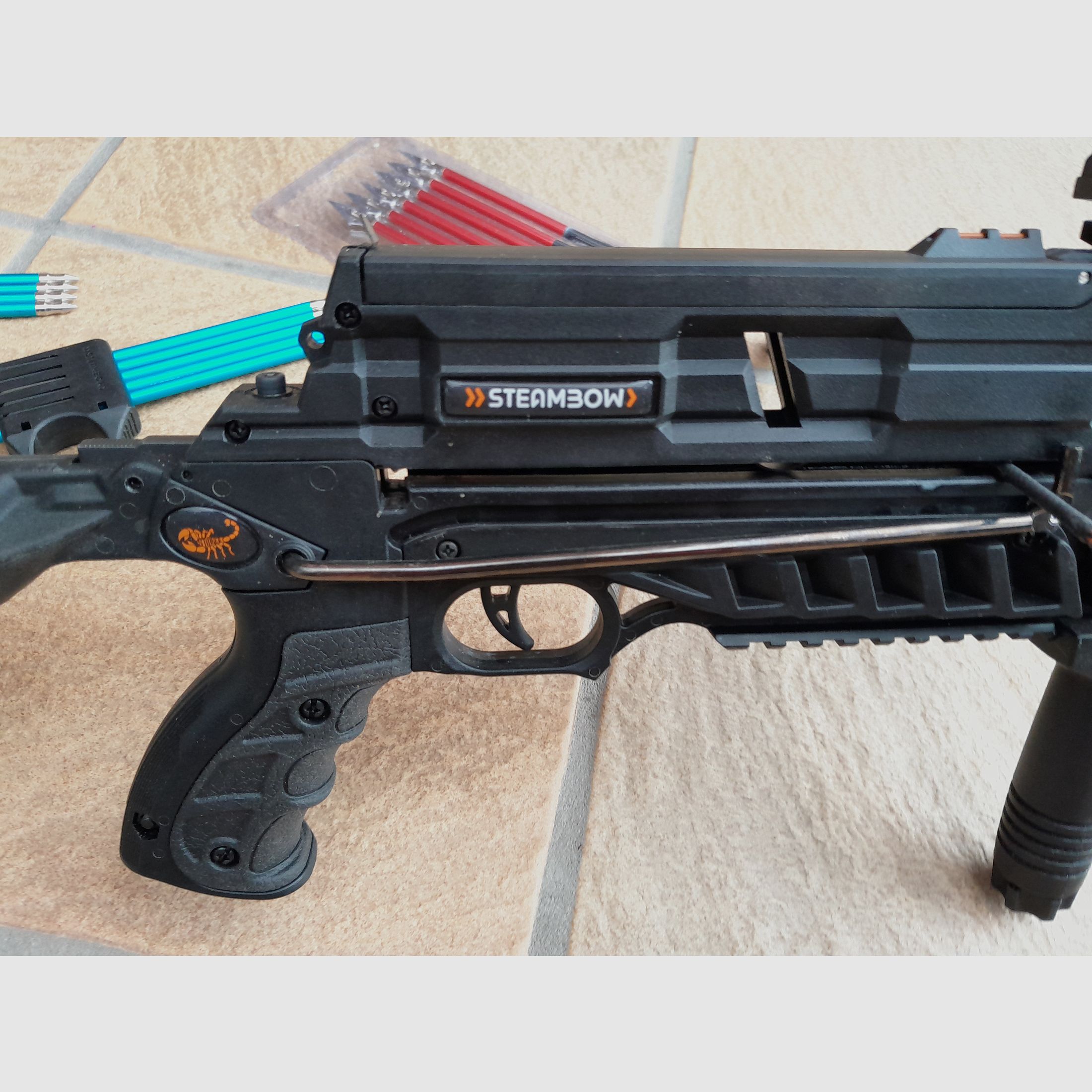 Stinger 2 ar6 Tactical Steambow