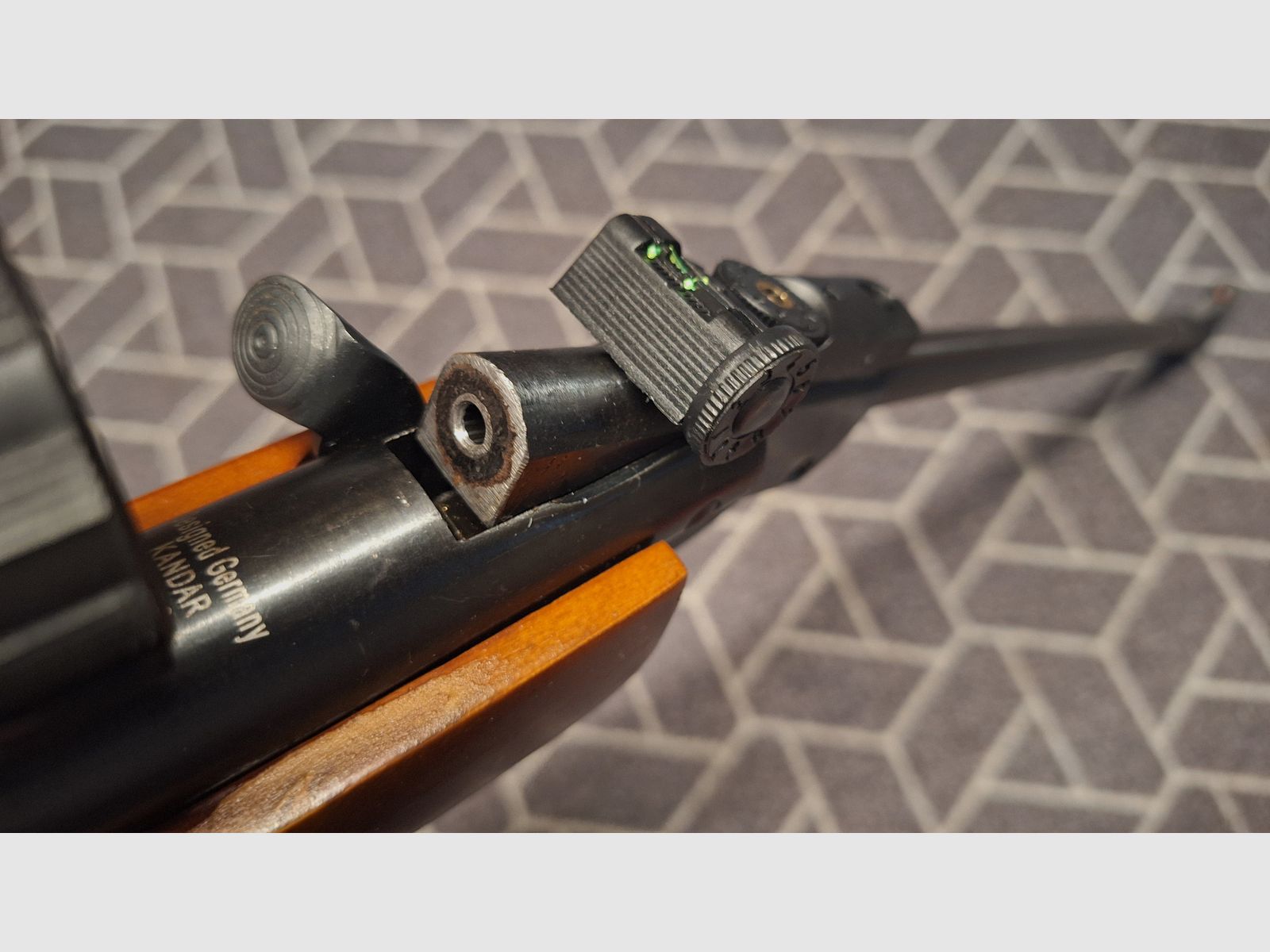 Carabine à air Kandar B2-4 avec scope - comme neuf !